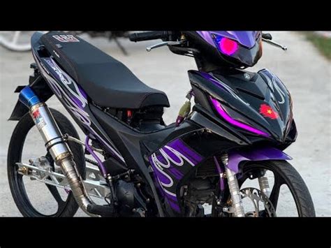 Koleksi Yamaha 135LC V8 Injection Modified Spec Open Makeup