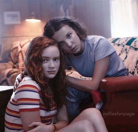 Sadie Sink Stranger Things And Millie Bobby Brown Image 7722030 On