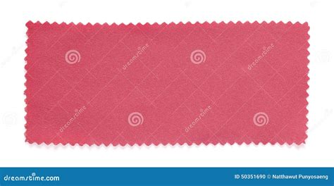 Pink Fabric Swatch Samples Isolated Stock Photo Image Of Background