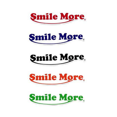 Smile More Sticker