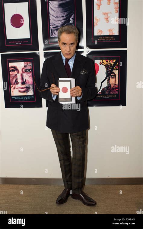 Peter York, author and broadcaster at the launch of his book ...