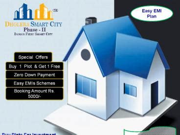 Ppt Best Plots For Investment Purpose In Dholera Smart City