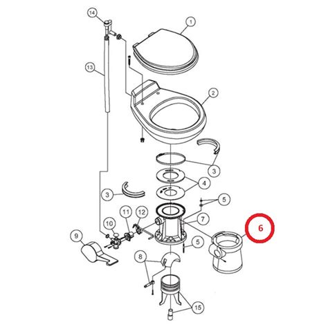 Dometic Toilet Flush Pedal Highskyrvparts