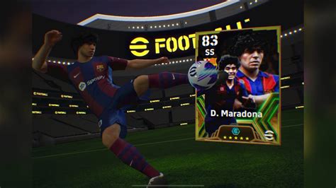 D Maradona Epic Card 🫣🥶 Efootball 23 Mobile Efootball Pes Youtube