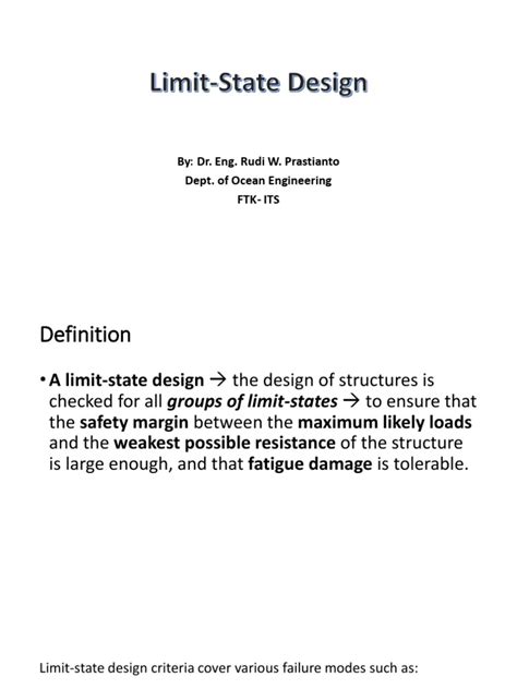 limit state design  strength  materials buckling