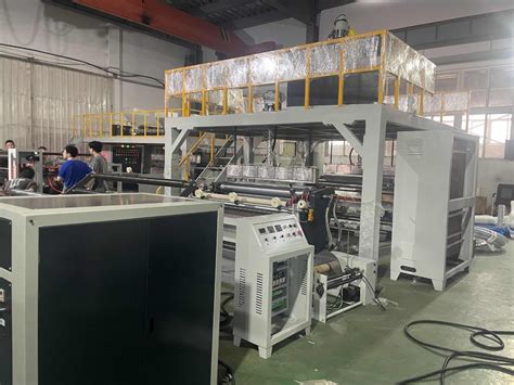 HLFPE 1500 Three Layers PE Air Bubble Film Extruder Machine China PE