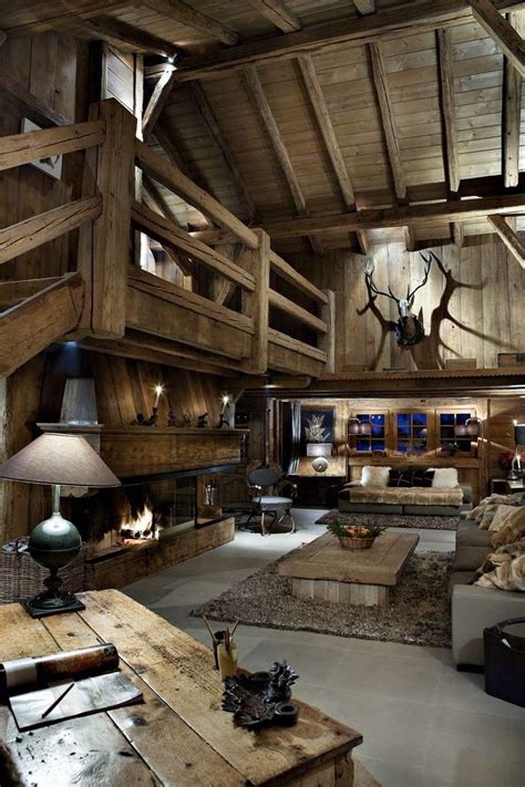 by Elly Aarden on Ski chalets | Log homes, Chalet interior, Cabin homes