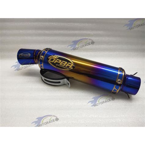 OPBR MUFFLER TITANIUM UNIVERSAL Shopee Malaysia