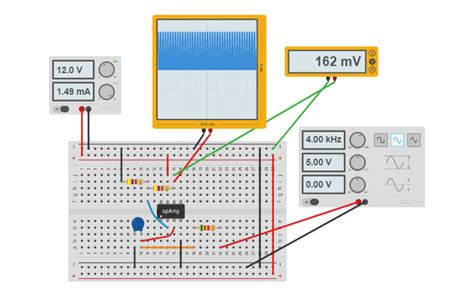 Circuit Design 3 Filtro Pasa Bajos Practica 5 Tinkercad