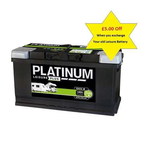 Platinum Leisure Battery 100 LB6110L Camping International