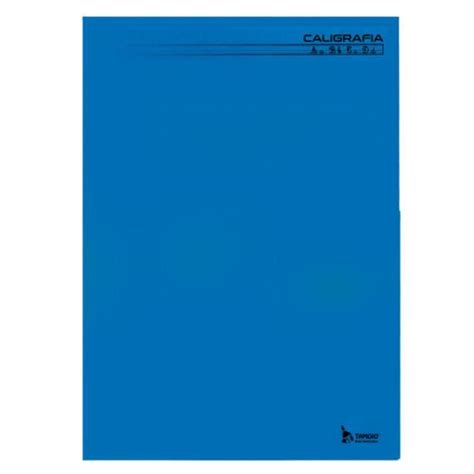 Caderno Brochurão Caligrafia C d 48 Fls Tamoio Azul Caderno de