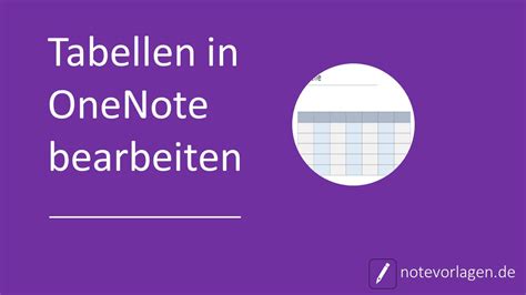 In OneNote Tabellen Erstellen Bearbeiten So Geht S