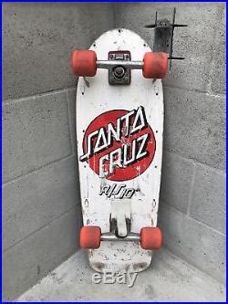 Vintage 1980s Santa Cruz R S 10 Skateboard Stage 2 Independent Trucks