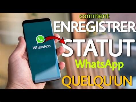 Enregistrer Statut De Whatsapp De Quelqu Un Youtube