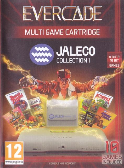 Jaleco Collection Evercade Box Cover Art Mobygames