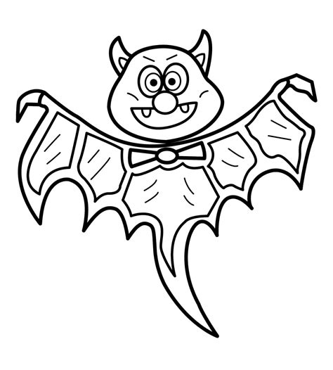 Coloriage Halloween Chauve Souris Imprimer Sur Coloriageenfant