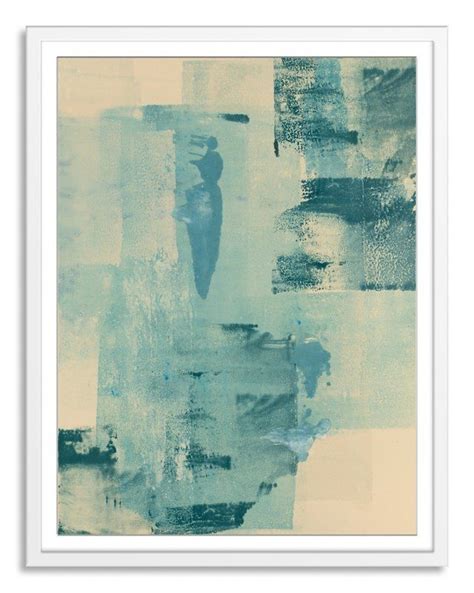 Anna Ullman Blue Gradient Painting Art Abstract Artwork