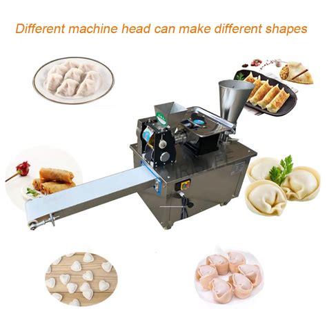 School Canteen Dumpling Gyoza Making Machine Steel Stainless Material