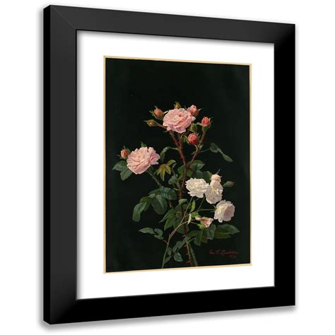 George Cochran Lambdin X Black Modern Framed Museum Art Print