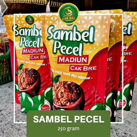 Jual Sambel Pecel Madiun Cak Bre Gram Shopee Indonesia