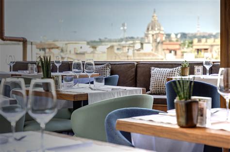 Maio Restaurant Roma Quality And Elegance On Romes Rooftop