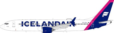 B737 8 Max Icelandair 2022 Livery Pink Fin Tf Icu 1200 Avworldca