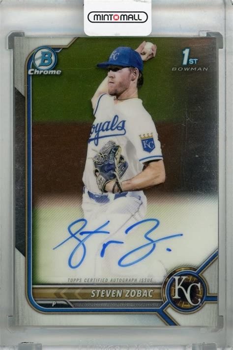 Mint Topps Bowman Draft Kansas City Royals Steven