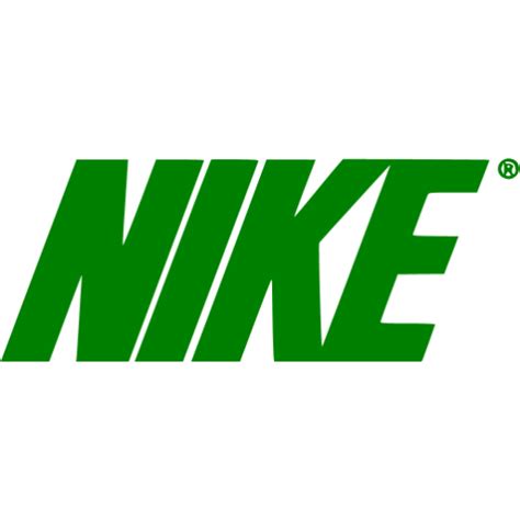 Green nike 2 icon - Free green site logo icons