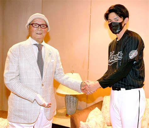 【巨人】長嶋茂雄さん「今は佐々木朗希くんがno．1です」念願の初対面 スポーツ報知