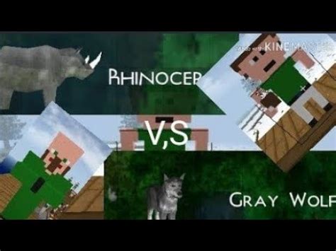 Survivalcraft 2 COMBATES Lobos X Rinoceronte YouTube