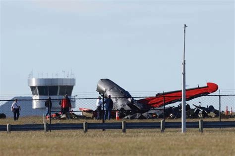 Two Historic Aircraft Collide At Veterans Day Show In Dallas The