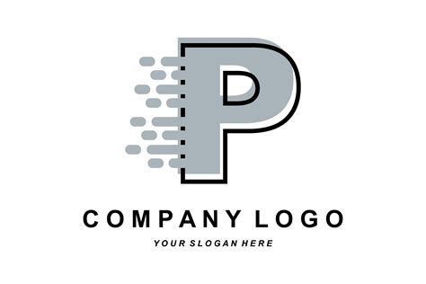 Letter P Logo Corporate Brand Design Graphic By May Graphic · Creative