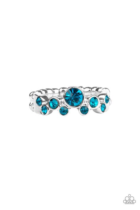 Paparazzi Sparkle Spree Blue Ring