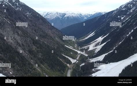 Road from Banff Stock Photo - Alamy