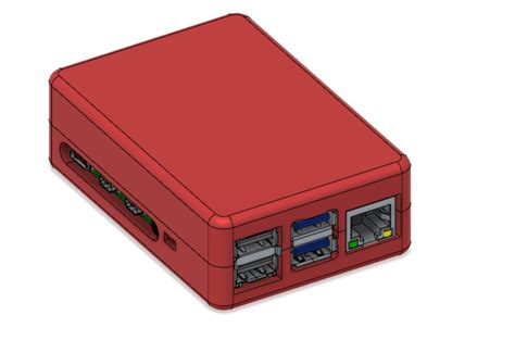 Raspberry Pi 4 Casestl 3d Model By Productdesignonline On Thangs