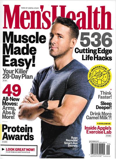 Mens Health Magazine September 2017