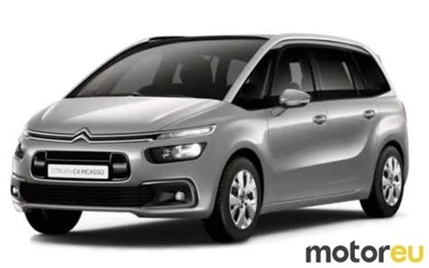 Consumo De Citroen Grand C4 Picasso THP Stop Start 165 CV 2016 2018 Y