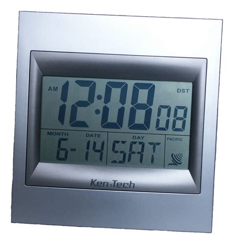 Atomic Radio Controlled LCD Alarm Clock