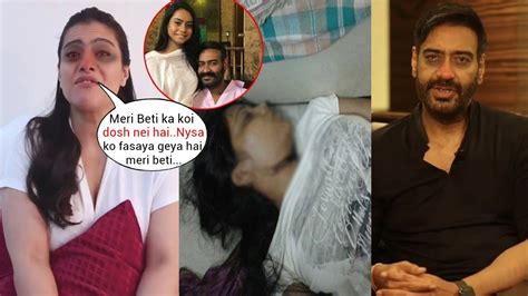 Kajol Devgan Crying After Shocking News Of Daughter Nysa Devgn