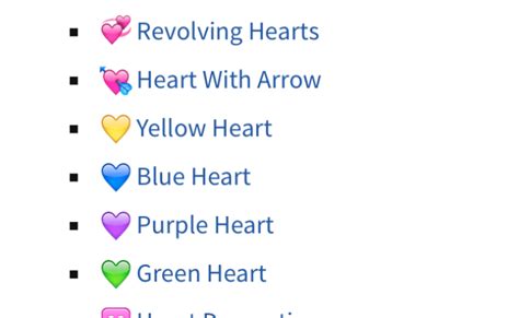 This Is What All Of The Emoji Hearts Mean Emojis Meanings Emojis And