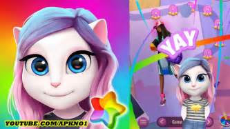 Talking Angela Color Splash Level 16 25 Youtube