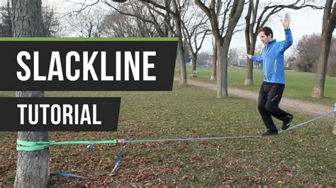 Slackline Basics Für Anfänger Tutorial Youtube