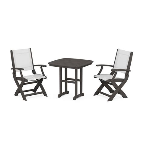 How To Assemble The Polywood® Coastal Folding Chair 3 Piece Dining Set In Vintage Finish