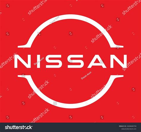 Nissan Logo Sign Identity Art Design Stock Vector (Royalty Free ...