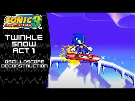 Sonic Advance 3 GBA Twinkle Snow Act 1 Oscilloscope