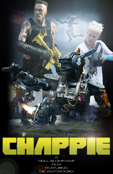 Chappie Movie Poster by Flich on DeviantArt