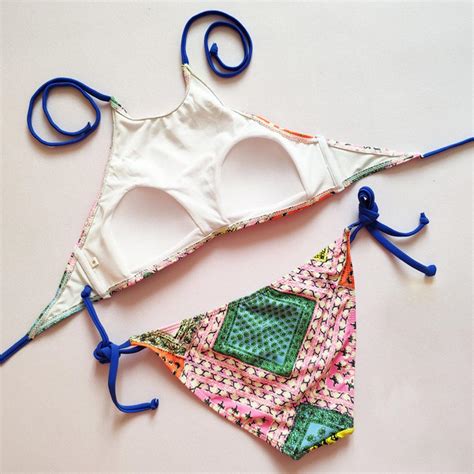 Buy Women Bandage Bikini Set Push Up Bra Swimsuit At Affordable Prices