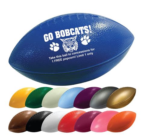 Custom 6 Inch Plastic Footballs Personalized Mini Footballs