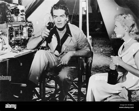 SAFARI Victor Mature Janet Leigh Stock Photo Alamy