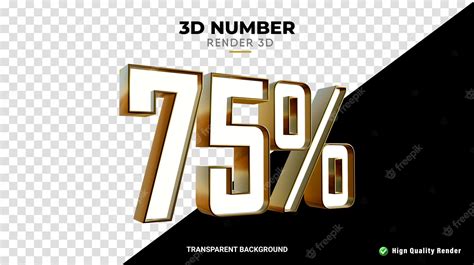 Premium Psd Psd 3d Render Sale Discount 75 Percentage Number Glossy